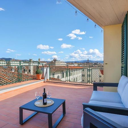 Penthouse With Big Terrace In Oltrarno Apartment Florenţa Exterior foto