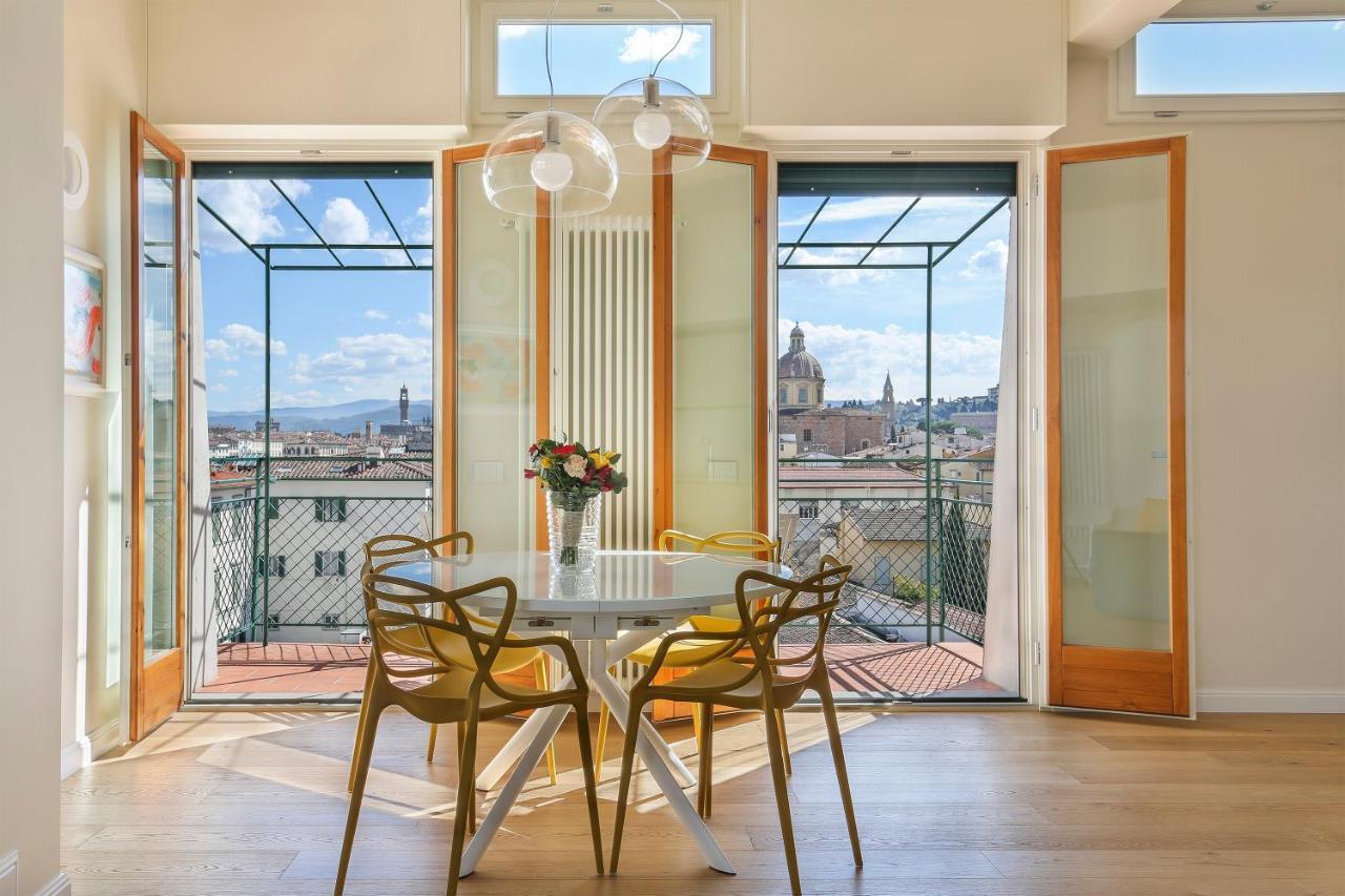 Penthouse With Big Terrace In Oltrarno Apartment Florenţa Exterior foto